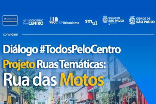 Prefeitura de SP promove diálogo sobre requalificação da Rua das Motos