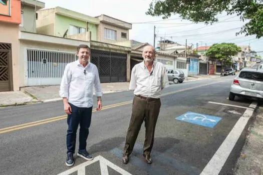 São Bernardo entrega recapeamento na Vila Rosa, região do Independência