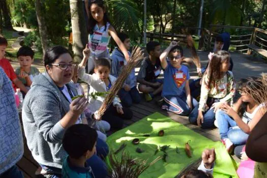 Importância do contato de crianças com a natureza é tema de minicurso do Semasa