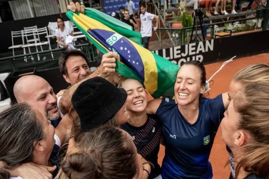 Tênis: Laura Pigossi faz 1º jogo do Brasil no Billie Jean King Cup