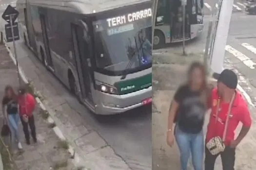 Motorista e passageiros descem de ônibus e salvam mulher de tentativa de estupro em SP