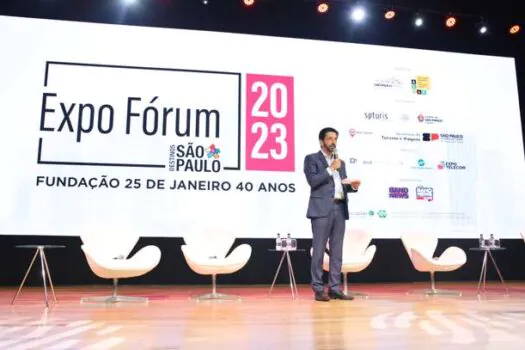 Prefeito Ricardo Nunes diz que número de turistas em São Paulo aumentou 30% em 2023