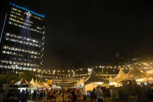 Feira do Natal Solidário começa neste final de semana recebendo doações e trazendo shows a Santo André