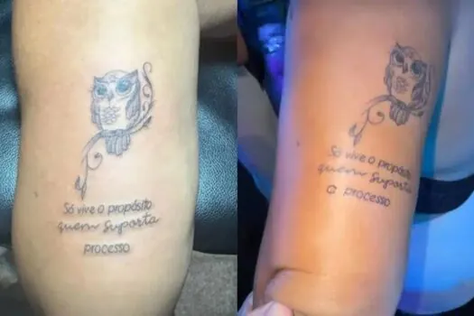 Farofa da Gkay: Influenciadora faz tatuagem, mas tatuador comete erro