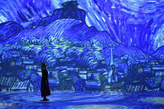 Última semana da exposição Van Gogh Live 8K, no Lar Center