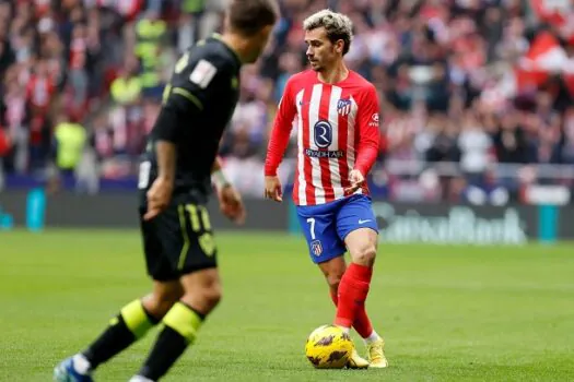 Atlético de Madrid passa sufoco, mas vence o lanterna Almería pelo Campeonato Espanhol