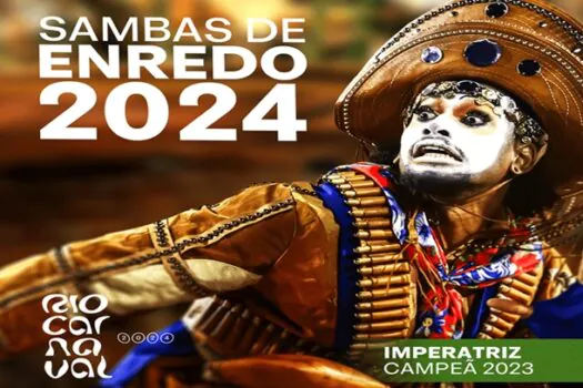 Rio Carnaval lança álbum com os sambas-enredo de 2024