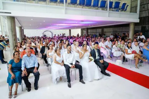 Casamento Comunitário oficializa a união de 27 casais em São Caetano