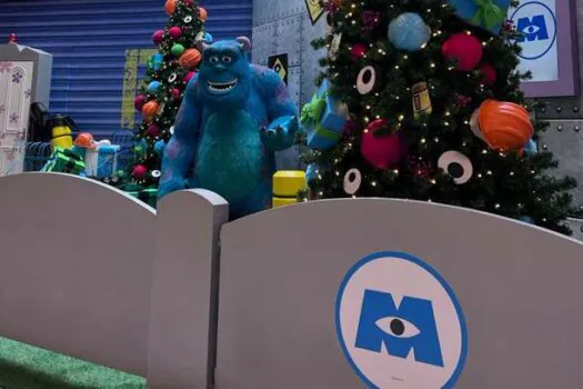 Últimos dias para conferir as atrações Disney | Pixar de Natal do Grand Plaza