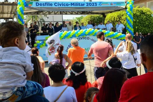 São Bernardo celebra 75 anos do Riacho Grande com Desfile Cívico-Militar