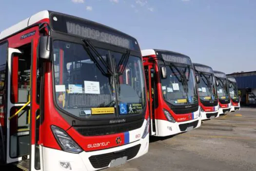 Transporte coletivo de Diadema ganha 30 novos ônibus