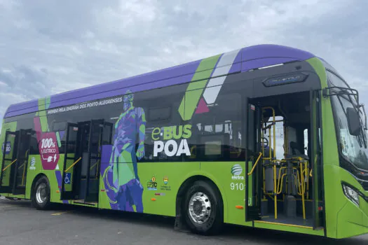 E-bus elétrico da Eletra começa a rodar em Porto Alegre em 2024