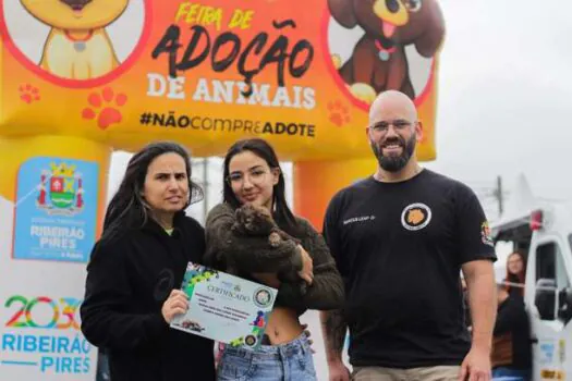 Ribeirão Pires realiza doação de mais de 240 animais em 2023