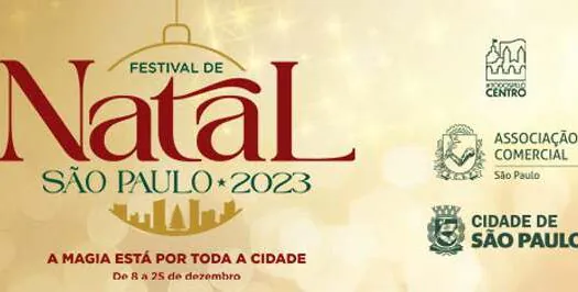 Programação do Festival de Natal da Cidade de São Paulo