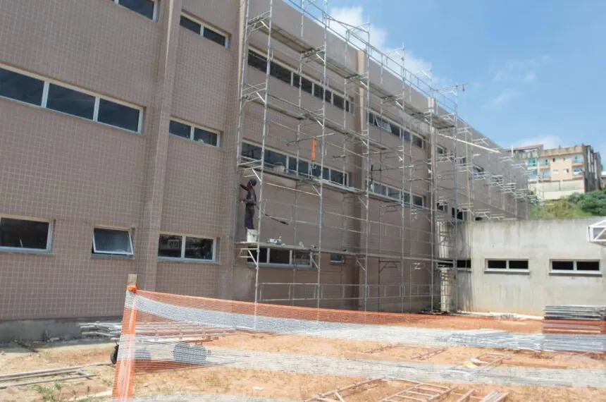 Hospital da Vila Luzita alcança 55% das obras concluídas