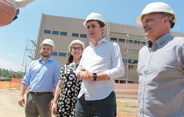 Hospital da Vila Luzita alcança 55% das obras concluídas