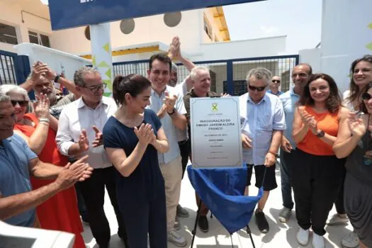 Santo André inaugura escola em tempo integral no Jardim Alzira Franco