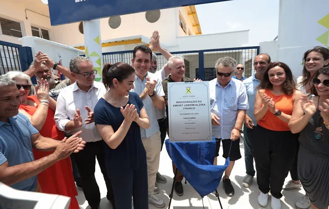 Santo André inaugura escola em tempo integral no Jardim Alzira Franco