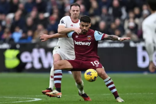 Paquetá brilha em vitória do West Ham e amplia má fase do Manchester United no Inglês