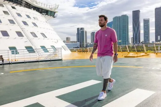 Lionel Messi: O ícone oficial das novas férias da Royal Caribbean