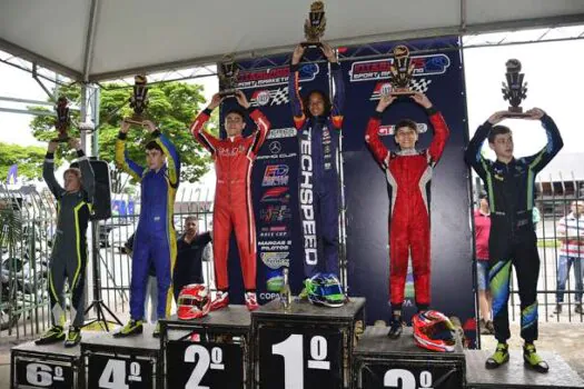 Nícolas Amaral conquista segundo lugar na final da Copa São Paulo Light de Kart