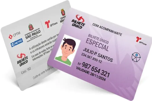 Renove o seu Bilhete Único Especial da Pessoa com Deficiência