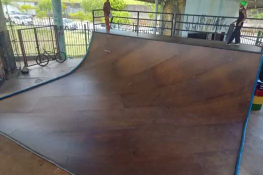 Instituto Skate Cuida e Funarte doam pista de skate para Santo André