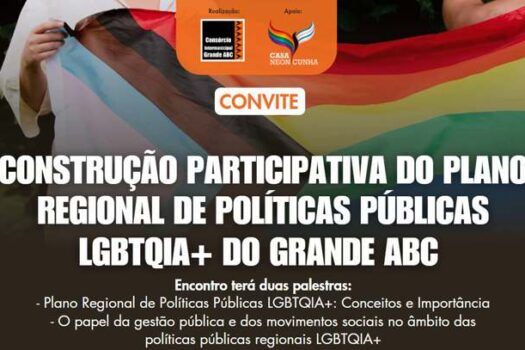 Consórcio ABC promove evento para elaboração de Plano Regional LGBTQIA+