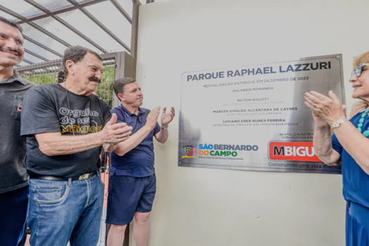 Prefeito Orlando Morando reinaugura Parque Raphael Lazzuri totalmente revitalizado