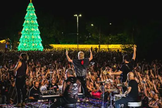 Shows de Natal levam mais de 70 mil pessoas ao Chico Mendes, em São Caetano