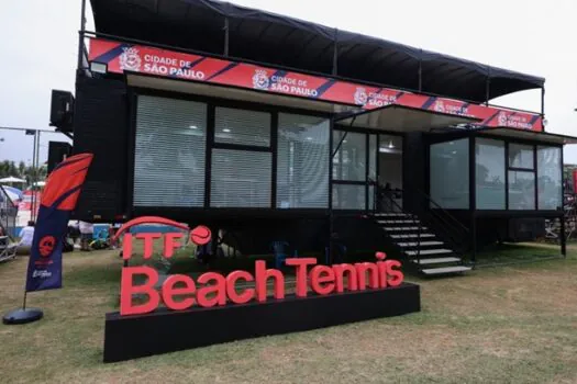 Pela primeira vez, Copa do Mundo de Beach Tennis aconteceu em SP