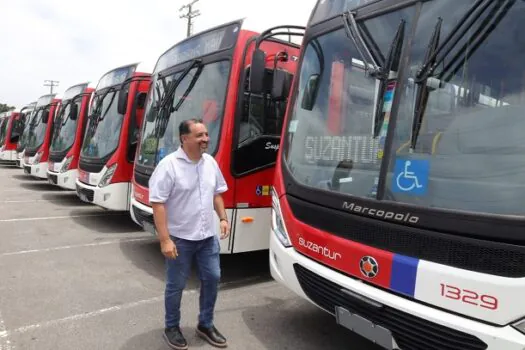 Mauá recebe 50 novos ônibus para o transporte coletivo municipal