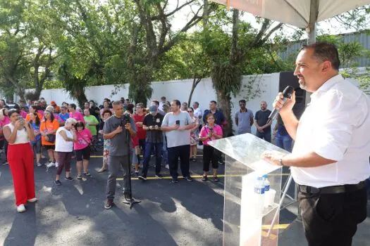 Prefeito Marcelo Oliveira entrega UBS Parque São Vicente reformada e ampliada