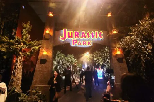 Imersão no mundo de Jurassic Park no Shopping Golden Square