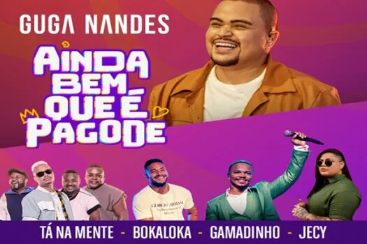 Guga Nandes faz segunda edição do evento “Ainda Bem Que É Pagode” no RJ