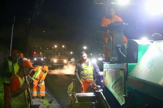 Programa Asfalto Novo já supera os 67 km de vias recapeadas em Mauá