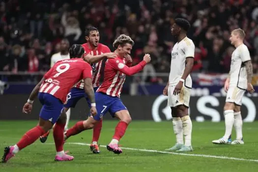 Atlético de Madrid se vinga da Supercopa e elimina o Real Madrid na Copa do Rei