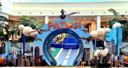 Últimos dias! atração inédita do filme “Patos!” no Shopping Center Norte