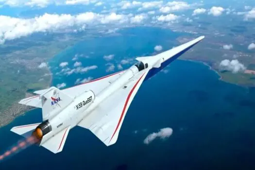 Nasa apresenta avião supersônico que pode encurtar voos comerciais pela metade