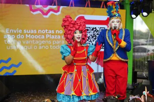 Bailinho de Carnaval no Mooca Plaza Shopping