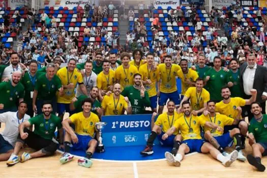 Brasil bate Argentina e conquista o Sul-Centro Americano de Handebol