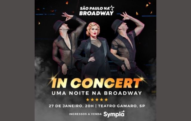 Alunos do curso SP na Broadway apresentam o espetáculo In Concert - Uma Noite na Broadway