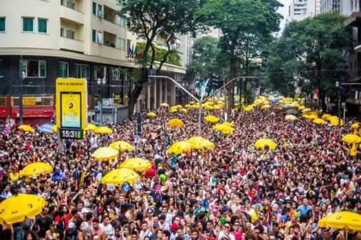 Carnaval de rua de São Paulo teve 118 desfiles cancelados