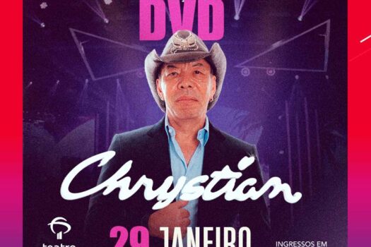 Chrystian grava DVD “60 Anos De Estrada” em São Paulo