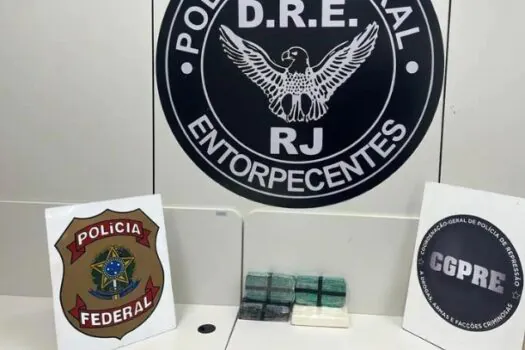 PF prende homem que transportava cocaína em rodovia no RJ