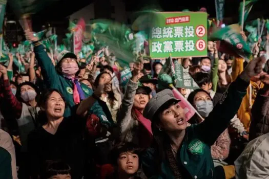 Termina votação para eleger novo presidente de Taiwan; resultado deve ser sair neste sábado