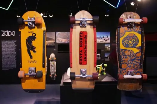 Skate ganha exposição no Farol Santander em São Paulo; veja como conseguir ingressos