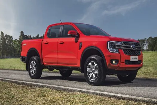 Ford Ranger cresce na América do Sul e é líder no Reino Unido e Austrália