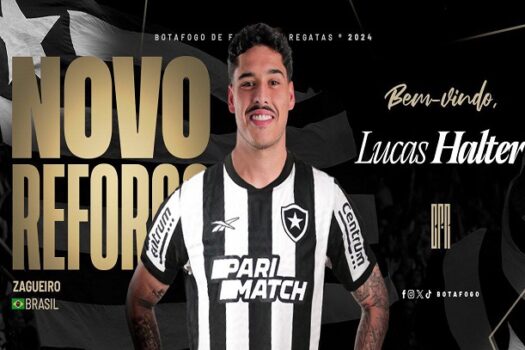 Botafogo contrata o jovem zagueiro Lucas Halter para a vaga de Adryelson