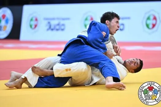 Jovem Michel Augusto brilha no Grand Prix de Judô e conquista a medalha de prata